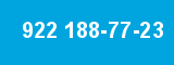 922 188-77-23